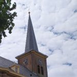 Reparatie wijzerplaat klok kerktoren nodig