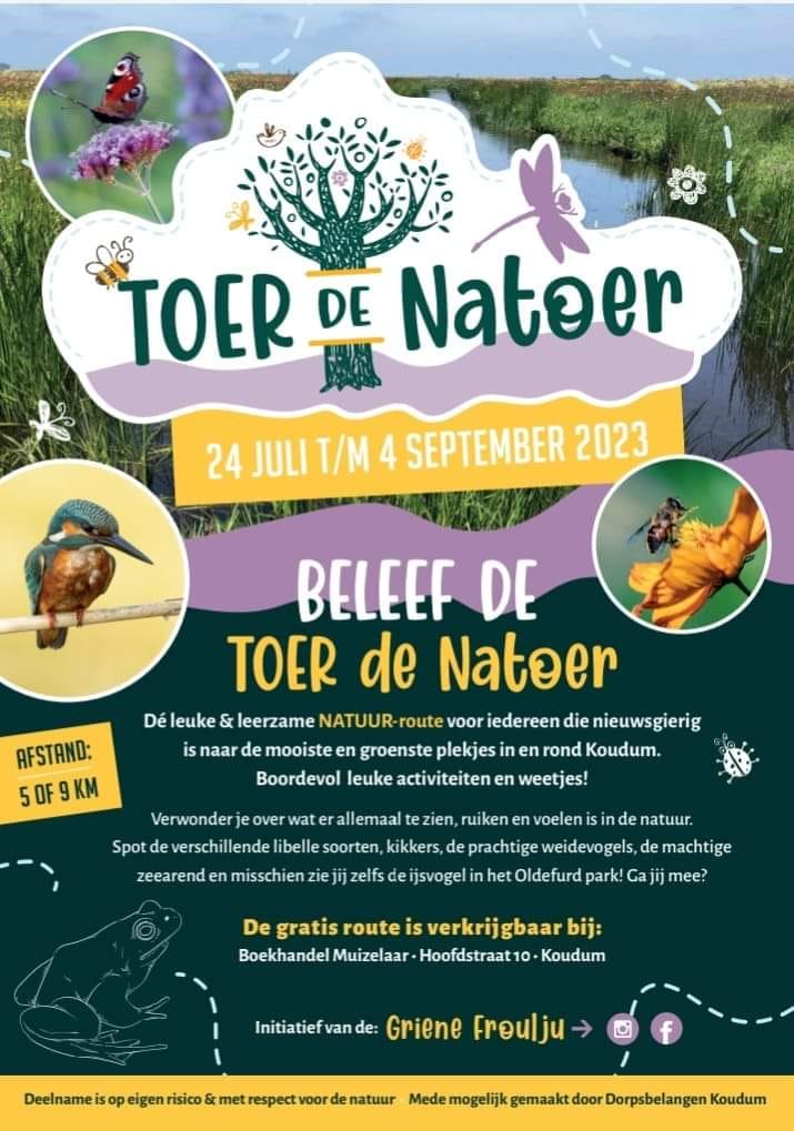 Toer De Natoer: Natuurbelevingsroutes In Koudum | Koudum.Nl