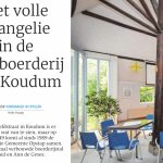 Friesch Dagblad over ‘kerkboerderij van Koudum’