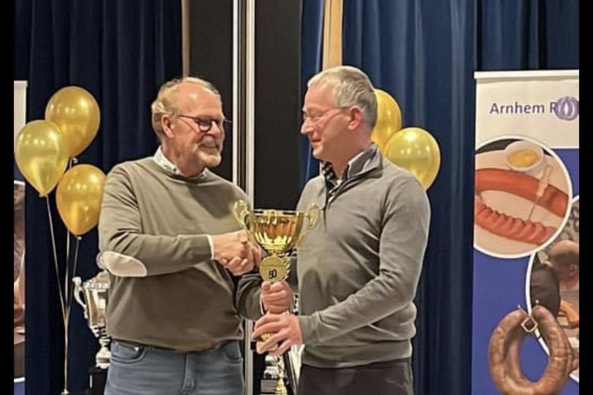 Goud voor rookworst slagerij Hiemstra