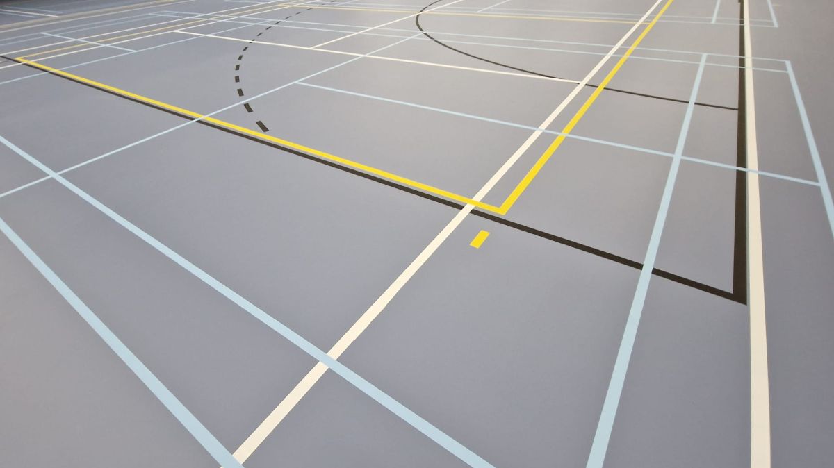 Nieuwe sportvloer De Sândobbe
