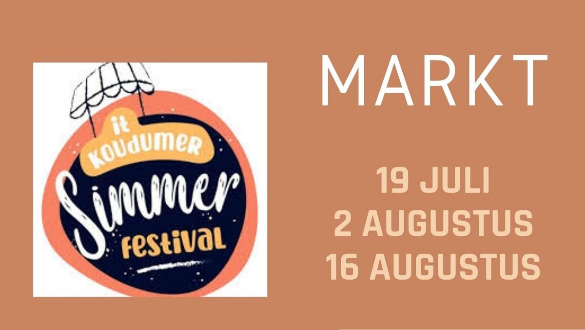 Zomermarkten Koudum in juli en augustus