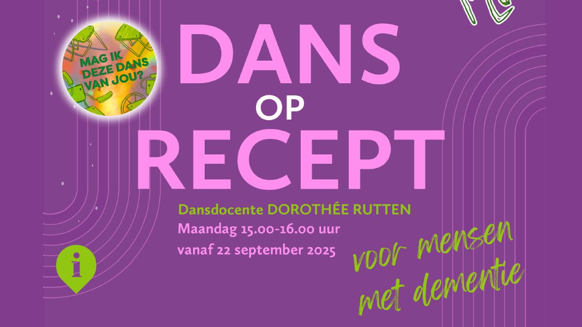 Dans op Recept voor mensen met dementie