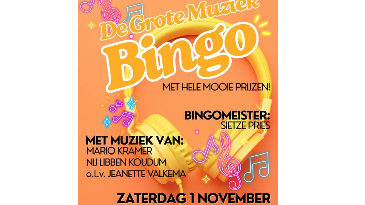 Muziekbingo in De Klink