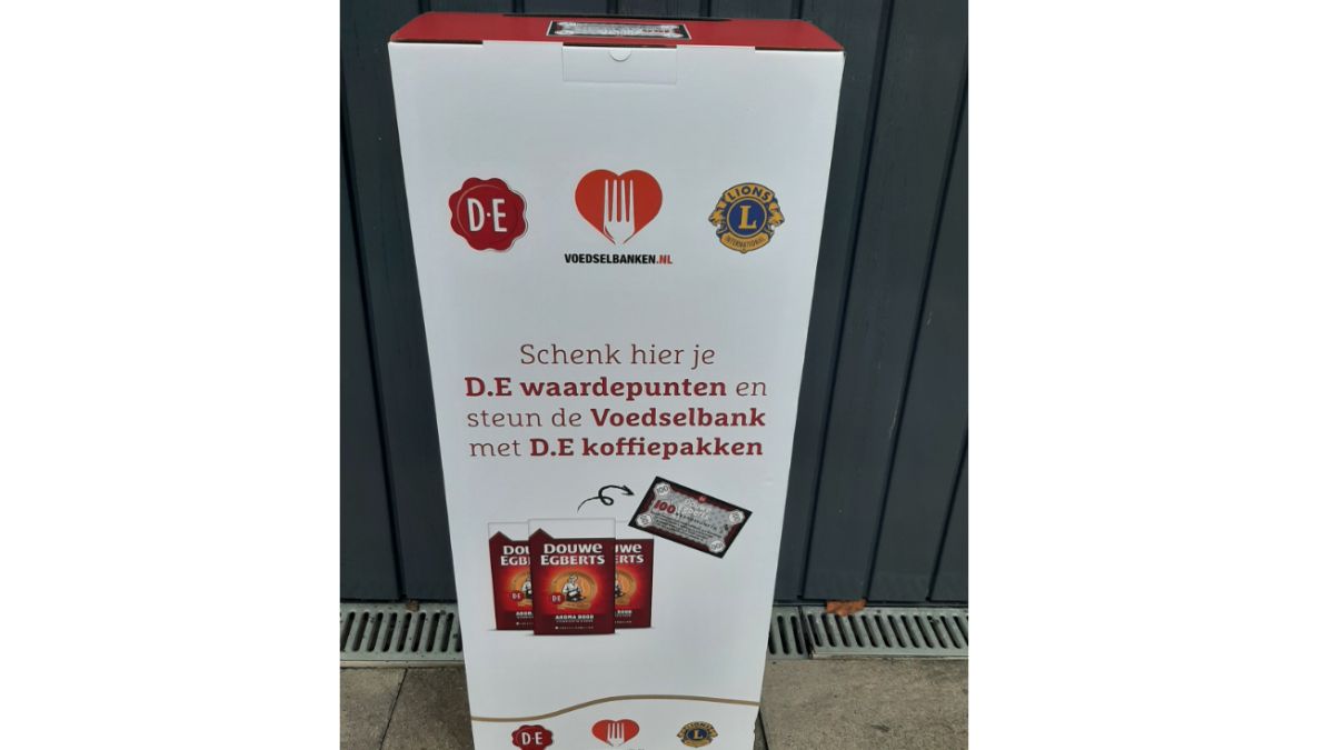 DE-waardepunten voor de voedselbank te Balk