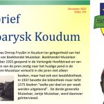 Nieuwsbrief 194 van Histoarysk Koudum