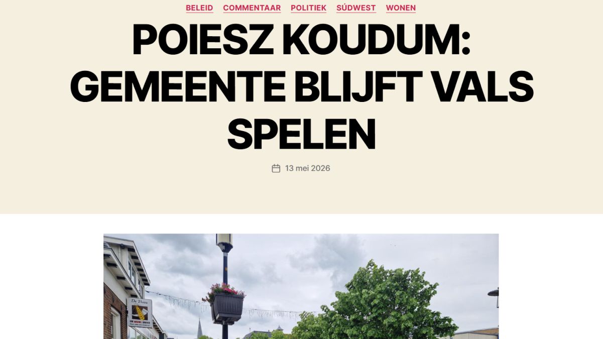 Verhuizing van de Poiesz: ‘Gemeente speelt vals’