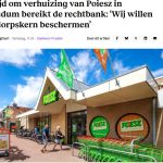 Voorgenomen verhuizing supermarkt Poiesz in Groninger rechtbank