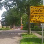 Dammenseweg bij park twee weken afgelsoten