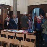 Vrijwilligers monumentenstichting bezoeken Koudum