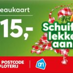 Postcode cadeaukaart voor voedselbank